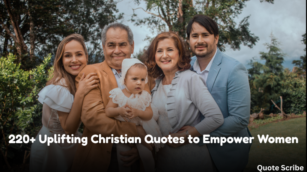 220+ Uplifting Christian Quotes to Empower Women