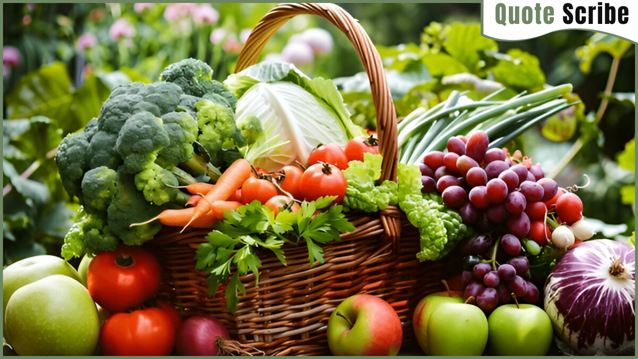 Quotes on Fruits and Vegetables